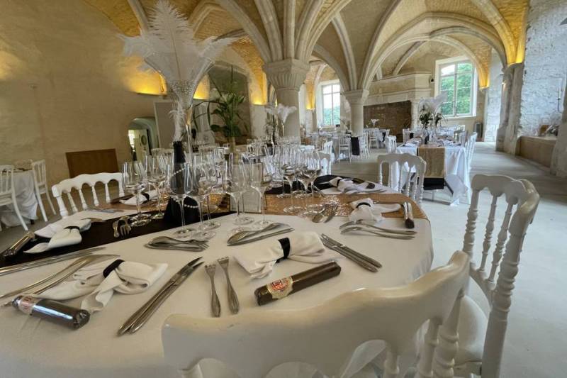 Traiteur pour un mariage XXL à l'abbaye du Valasse proche de Le Havre - Traiteur LH